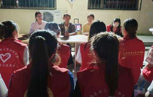 山西医科大学汾阳学院在朔州市开展暑期“三下乡”社会实践活动